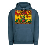 Pigment Midnight Navy power juneteenth Urban Hoodie - CowGirlArtShop