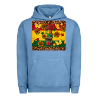 Pigment Pebble Blue power juneteenth Urban Hoodie - CowGirlArtShop