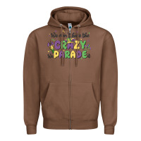 Chestnut we don't hide the crazy we parade it Zipper Hoodie - MaliasSmallBusiness