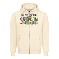 Sandshell we don't hide the crazy we parade it Zipper Hoodie - MaliasSmallBusiness