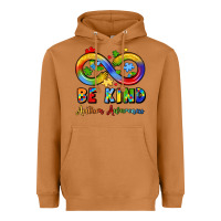Meerkat be kind autism awareness infinity symbol Heavyweight Hoodie - LillyAllenDesigns