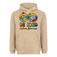 Mushroom be kind autism awareness infinity symbol Heavyweight Hoodie - LillyAllenDesigns