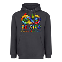 Smoke be kind autism awareness infinity symbol Heavyweight Hoodie - LillyAllenDesigns