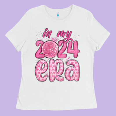 In My 2024 Era Ladies Tee Designed By Maliassmallbusiness