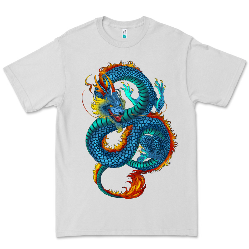 Blue Dragon Premium Tee by RanaPortraitStore | Teevron