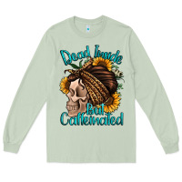 Matcha dead inside but caffeinated Long Sleeve Tee - Jasminsmagicworld