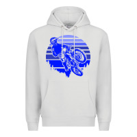 Dove Grey Motorcross Premium Hoodie - Bettercallsaul