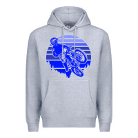 Heather Grey Motorcross Premium Hoodie - Bettercallsaul