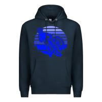 Navy Motorcross Premium Hoodie - Bettercallsaul