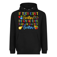 Black if they can't learn the way we teach teach the  wa Heavyweight Hoodie - LillyAllenDesigns