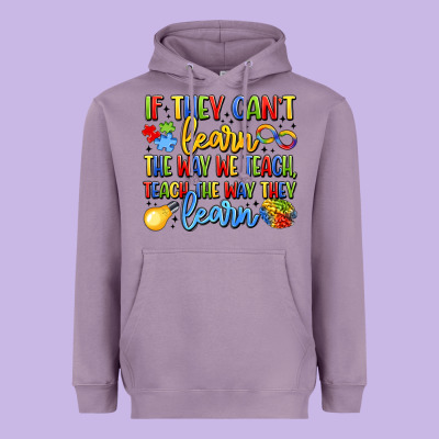If They Can't Learn The Way We Teach Teach The  Wa Heavyweight Hoodie Designed By Lillyallendesigns