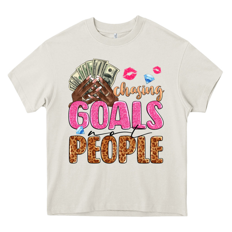 Chasing Goals Not People Heavy Core Tee by texasbilliewilder | Teevron