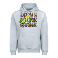 Heather Grey drink drunk drank Urban Hoodie - CowGirlArtShop