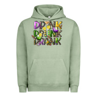 Pigment Oil Green drink drunk drank Urban Hoodie - CowGirlArtShop