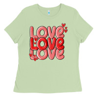Matcha love valentines day Ladies Tee - MaliasSmallBusiness