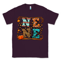 Plum Fall Autumn Leopard Nene Classic Tee - LillyAllenDesigns