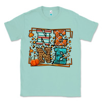Seafoam Fall Autumn Leopard Nene Classic Tee - LillyAllenDesigns