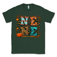 Sports Green Fall Autumn Leopard Nene Classic Tee - LillyAllenDesigns