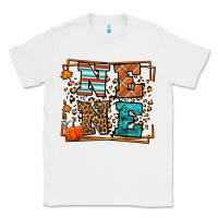 White Fall Autumn Leopard Nene Classic Tee - LillyAllenDesigns
