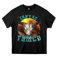 Black cant be tamed Heavy Core Tee - texasbilliewilder
