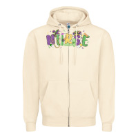 Sandshell nurse mardi gras Zipper Hoodie - MaliasSmallBusiness