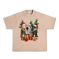 Burro western christmas cows and cactuses Urban Heavy Tee - AdoDesignShop