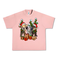 Salmon western christmas cows and cactuses Urban Heavy Tee - AdoDesignShop