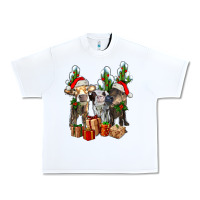 White western christmas cows and cactuses Urban Heavy Tee - AdoDesignShop