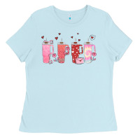 Baby Blue obsessive cup disorder valentines day Ladies Tee - MaliasSmallBusiness
