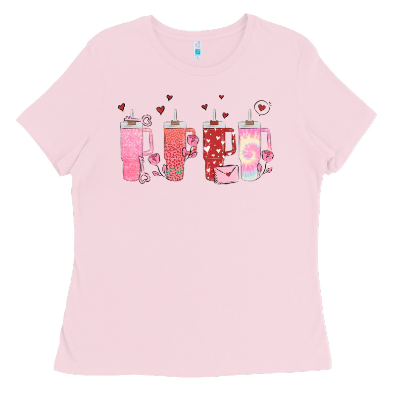 Obsessive Cup Disorder Valentines Day Ladies Tee by MaliasSmallBusiness | Teevron