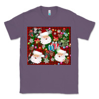 Lavender santa christmas Classic Tee - AdoDesignShop