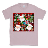 Lilac santa christmas Classic Tee - AdoDesignShop