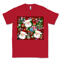 Red santa christmas Classic Tee - AdoDesignShop