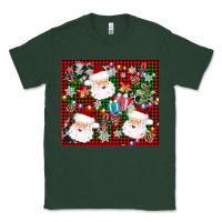 Sports Green santa christmas Classic Tee - AdoDesignShop