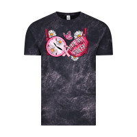 Cloud Black Hour Breast Cancer Bra Vintage Tee - Artiststas