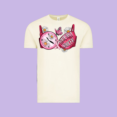 Hour Breast Cancer Bra Vintage Tee Designed By Artiststas