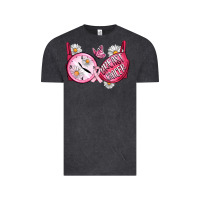 Vintage Black Hour Breast Cancer Bra Vintage Tee - Artiststas
