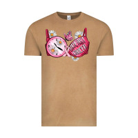 Vintage Camel Hour Breast Cancer Bra Vintage Tee - Artiststas