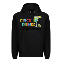 Black cinco de drinko bitchchoahos Premium Hoodie - JahusDesignShop