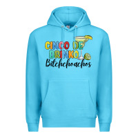 Ocean Blue cinco de drinko bitchchoahos Premium Hoodie - JahusDesignShop