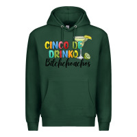 Sports Green cinco de drinko bitchchoahos Premium Hoodie - JahusDesignShop