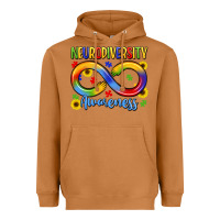 Meerkat neurodiversity awareness Heavyweight Hoodie - LillyAllenDesigns