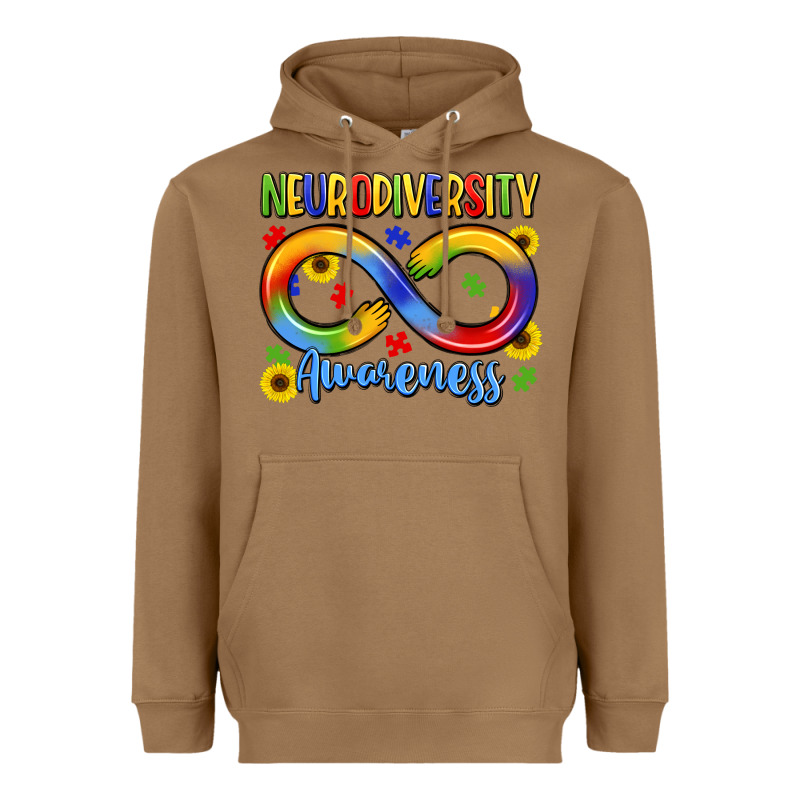 Neurodiversity Awareness Heavyweight Hoodie by LillyAllenDesigns | Teevron