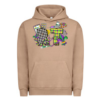 Pigment Burro respiratory therapist mardi gras Urban Hoodie - CowGirlArtShop