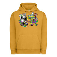Pigment Peanut Butter respiratory therapist mardi gras Urban Hoodie - CowGirlArtShop