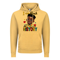 Vintage Mustard i am black history black boy Vintage Hoodie - HRA Design Shop