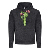 Vintage Black cactus 4 Vintage Hoodie - JahusDesignShop