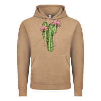 Vintage Coffee cactus 4 Vintage Hoodie - JahusDesignShop