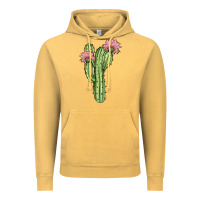 Vintage Mustard cactus 4 Vintage Hoodie - JahusDesignShop