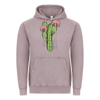 Vintage Zinc cactus 4 Vintage Hoodie - JahusDesignShop